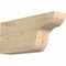 Ekena Millwork Carmel Rough Sawn Rafter Tail, Douglas Fir, 4"W x 8"H x 18"L RFT04X08X18CAR00RDF - alternate 1